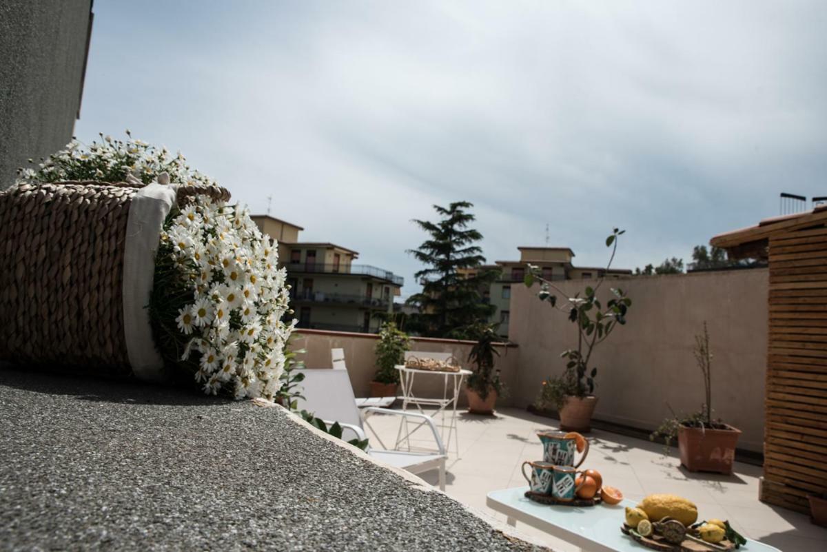 Terrazzo Siciliano Leilighet Riposto Eksteriør bilde