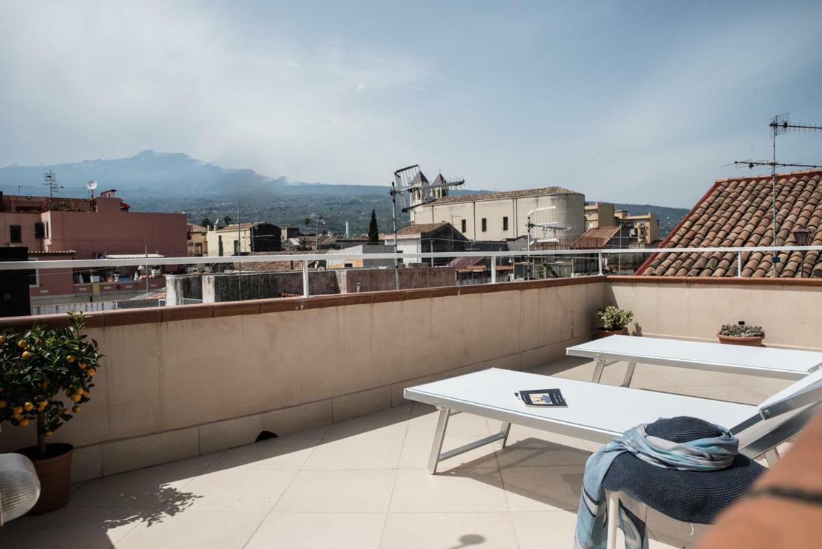 Terrazzo Siciliano Leilighet Riposto Eksteriør bilde