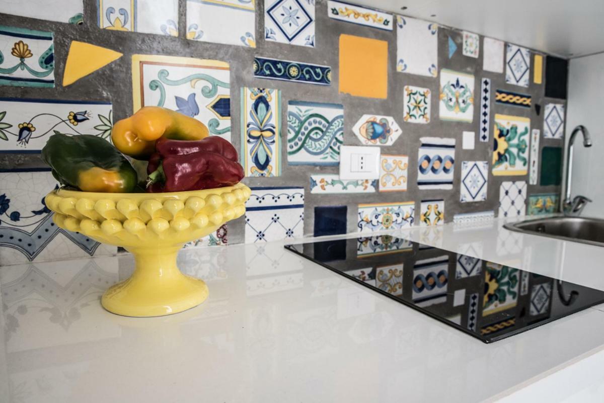 Terrazzo Siciliano Leilighet Riposto Eksteriør bilde